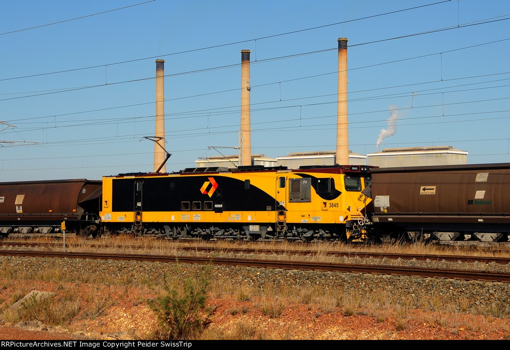 Coal dust and container in Australia